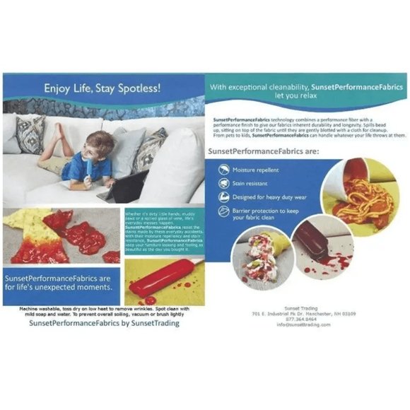 Sunset Trading Cloud Puff Slipcover - Corner Arm Chair, Performance Fabric - Picture 4 of 5